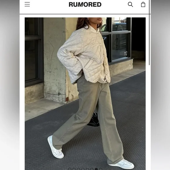 Rumored Painter Pant | Green Jeans - Picture 1 of 7